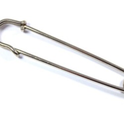 BROOCH SAFETY PIN  6 cm BROOCH SAFETY PIN  6 cm