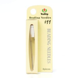 TULIP Beading Needles #11, 48,5mm Set of 4 pcs TULIP Beading Needles #11, 48,5mm Set of 4 pcs