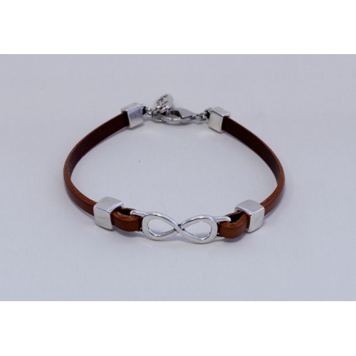 Flat Leather  5x1,5 mm Brown