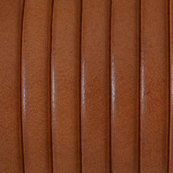 Flat Leather  5x1,5 mm Brown