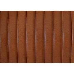 Плоска кожа 5x1,5mm Кафява