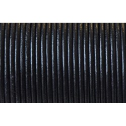 Кръгла кожа 2,0mm черна Кръгла кожа 2,0mm черна