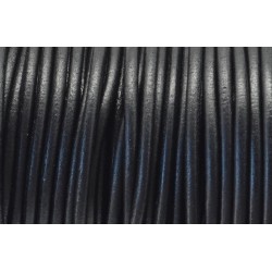 Кръгла кожа 3,0mm черна Кръгла кожа 3,0mm черна