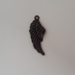 Angel Wing 11x32 mm Brass Antique Angel Wing 11x32 mm Brass Antique