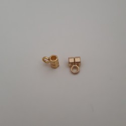 Slider Bail 4.4x3.3 mm Gold Colour Slider Bail 4.4x3.3 mm Gold Colour