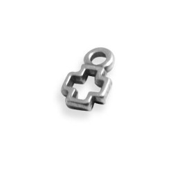 Cross 7x12mm Antique Silver Cross 7x12mm Antique Silver