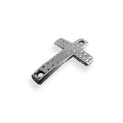 Cross 15x22 mm Silver Antique Cross 15x22 mm Silver Antique