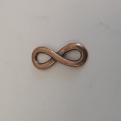 Infinity Sign 15x6mm Brass Antique Infinity Sign 15x6mm Brass Antique