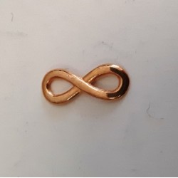 Infinity Sign 15x6 mm Gold Plated Infinity Sign 15x6 mm Gold Plated