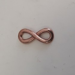 Infinity Sign 15x6mm Rose Gold Infinity Sign 15x6mm Rose Gold