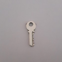 Key 5x19 mm Antique Silver Key 5x19 mm Antique Silver