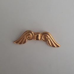 Angel Wings 29X9 mm Gold Plated Angel Wings 29X9 mm Gold Plated