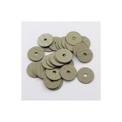 SEQUINS Brass Antique Colour Flat Round 8mm SEQUINS Brass Antique Colour Flat Round 8mm