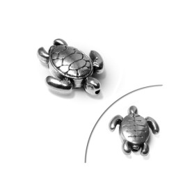 Turtle 14Х16 mm (Ø 1.4mm) Silver Antique Turtle 14Х16 mm (Ø 1.4mm) Silver Antique