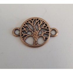 Tree of Life 15mm  Brass Antique Tree of Life 15mm  Brass Antique