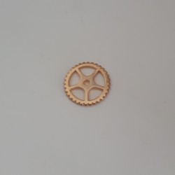 Gear 18 mm  Gold Plated Gear 18 mm  Gold Plated