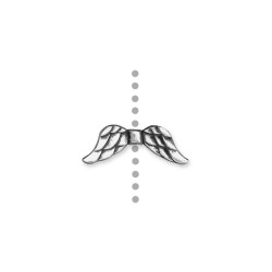 Angel Wings 41X15 mm Silver Antique Angel Wings 41X15 mm Silver Antique