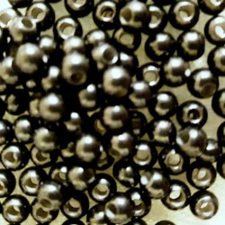 Zamak Bead 3.8 mm (Ø 1.3mm) Gunmetal 10 pcs. Zamak Bead 3.8 mm (Ø 1.3mm) Gunmetal 10 pcs.