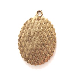 Pendant base 33/47 mm brass antique Pendant base 33/47 mm brass antique
