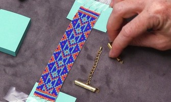 How to Finish Off Traditional Loom Work and Add a Slider Clasp How to Finish Off Traditional Loom Work and Add a Slider Clasp