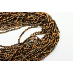 Tiger eye  Faceted 3mm Tiger eye  Faceted 3mm