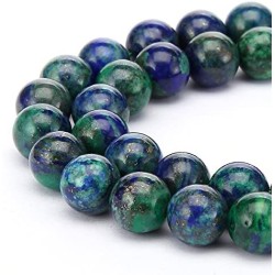 CHRYSOCOLLA- 8 mm  CHRYSOCOLLA- 8 mm