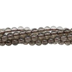 Smoky Quartz - 4mm Smoky Quartz - 4mm