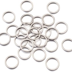 Ring Mini 6 mm Stainless Steel 316L Ring Mini 6 mm Stainless Steel 316L