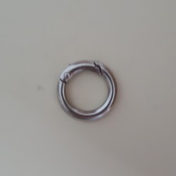 RING CLASP 20 mm RHODIUM COLOUR RING CLASP 20 mm RHODIUM COLOUR
