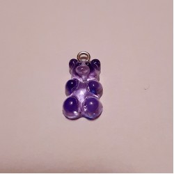 Gummy Bear Pendant Lilac Gummy Bear Pendant Lilac