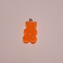 Gummy Bear Pendant Orange Gummy Bear Pendant Orange
