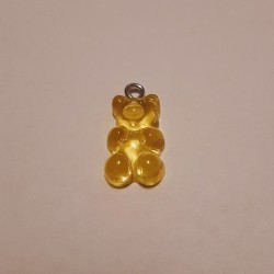 Gummy Bear Pendant Yellow Gummy Bear Pendant Yellow