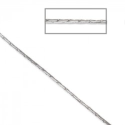 Beading (cardano) Chain 0,8 mm Stainless Steel 316L Beading (cardano) Chain 0,8 mm Stainless Steel 316L