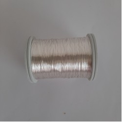 Copper wire 0,4 mm - Silver Plated-100  m Copper wire 0,4 mm - Silver Plated-100  m