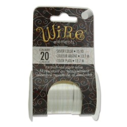 TARNISH RESIST MED TEMPER SILVER 20 GA-15YD/13.7 m TARNISH RESIST MED TEMPER SILVER 20 GA-15YD/13.7 m