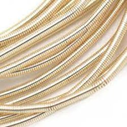 French Wire Hard Light Gold Colour 1.7 mm French Wire Hard Light Gold Colour 1.7 mm