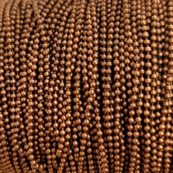 Ball Chain -1 mm Antique Copper Ball Chain -1 mm Antique Copper
