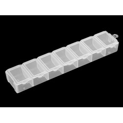 Plastic Container / Storage Box 7 slots Plastic Container / Storage Box 7 slots