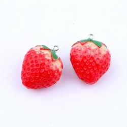 Strawberry Pendant 3D Small Strawberry Pendant 3D Small